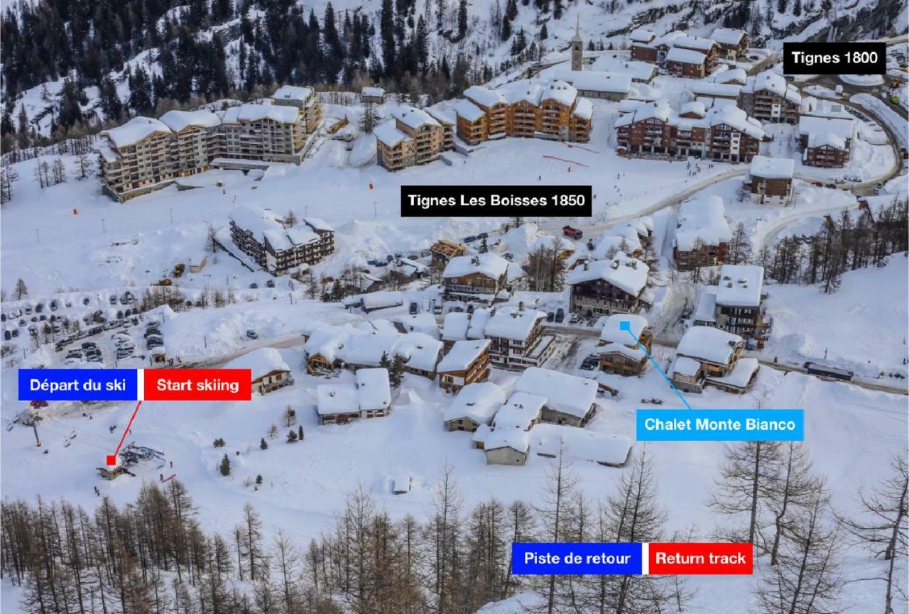 טיגנס Chalet Monte Bianco מראה חיצוני תמונה